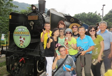 2014南投火車好多節閉幕(圖)
