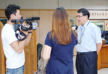 瓦斯管線埋設深度不足大里公所促改善(圖)