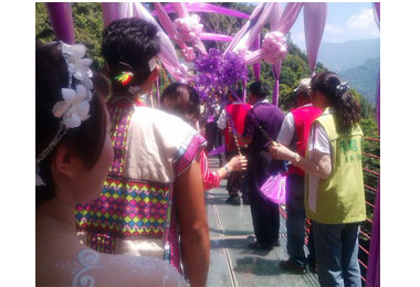 坪瀨‧琉璃光之橋健行園區25日試營運(圖)