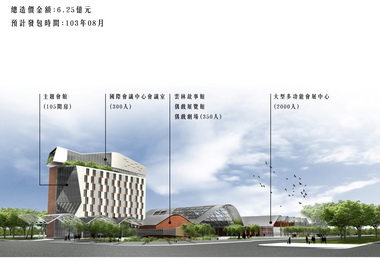 雲林國際會議中心即將發包興建(圖)