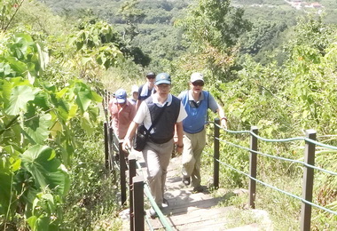林務員九九峰步道競走守護森林久久(圖)