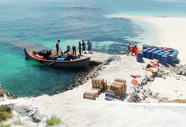 澎湖離島燈塔運補及提列古蹟任務圓滿完成(圖)