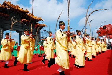 南投縣宗教文化觀光節日月潭文武廟登場(圖)