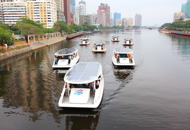 高市飯店業界力挺太陽能愛之船愛河觀光(圖)