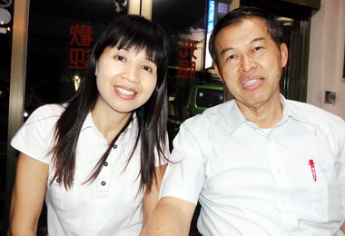 嚴鴻邦：將完成全縣第一條環鎮自行車道(圖)