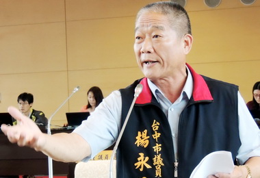 楊永昌爭取回復大甲中山路二線道(圖)