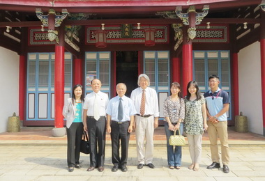 林政則參訪屏東書院肯定維護書院之用心(圖)