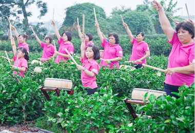 竹山延正及富州社區表演民俗育樂活動(圖)