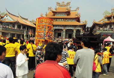 集集玄天上帝出巡(圖)