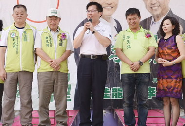林佳龍呼籲年底選戰要開啟行動政府(圖)
