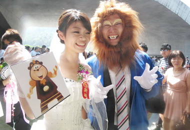 南投縣第37屆集團結婚(圖)