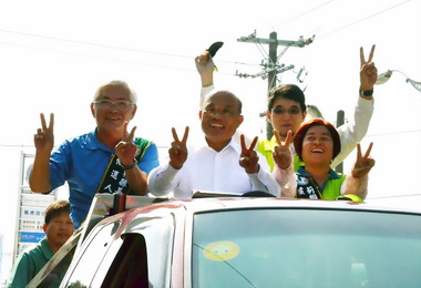 選戰倒數蘇貞昌陪同李進勇衝衝衝(圖)
