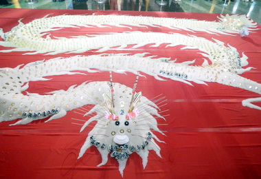 草湖太子宮與五間宮廟聯合舉辦遶境祈福(圖)