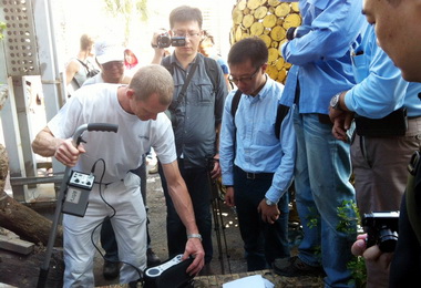 水公司與丹麥團隊交流增進漏水檢測技術(圖)