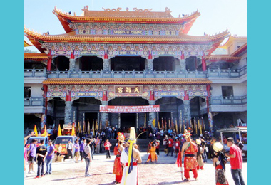 陰那山慚愧祖師祈福遶境埔里天旨宮登場(圖)