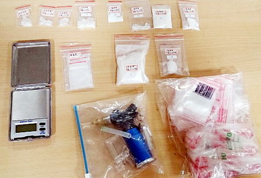 斗南分局拂曉出擊查獲大量毒品到案(圖)