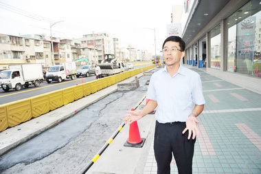 市府重建道路友善空間展新貌(圖)