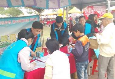 水公司路竹所宣導節水(圖)