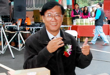 杉林溪冬茶賽頒獎林明溱行銷南投茶(圖)