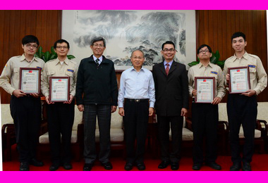 省主席林政則接見將退役替代役男(圖)