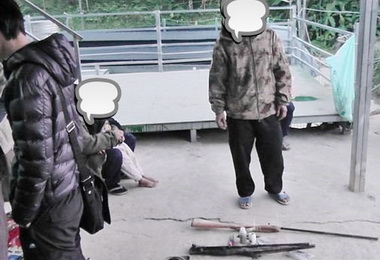 信義警分局查獲改造獵槍(圖)