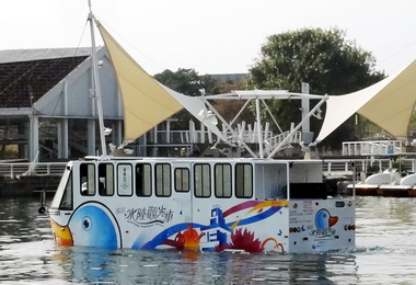 水陸觀光車新春上路150元大優惠(圖)