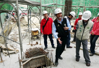勞工局實施營造工地春安檢查(圖)