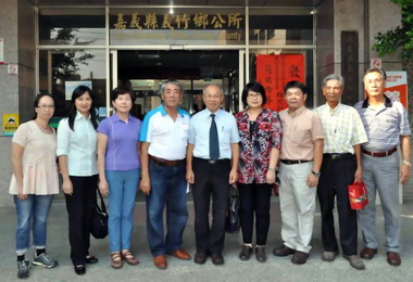 省府表揚前義竹鄉長黃金茂(圖)