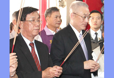 吳敦義選總統 林明溱：理所當然(圖)