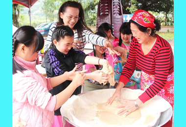 國姓天穿日種咖啡做粄食 正統客家精神展現(圖)