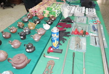 警方破獲多起茶葉竊盜案(圖)