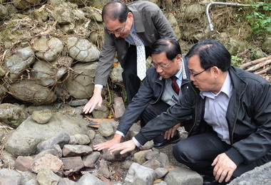 推動觀光發展林明溱至水里探勘(圖)