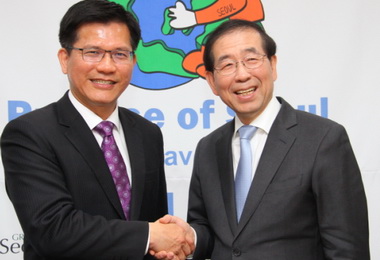 中韓二市長相見歡(圖)