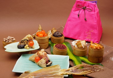 君鴻酒店端粽禮盒堅持手作好滋味(圖)