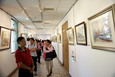 高雄煉油廠水彩畫展即日起登場(圖)