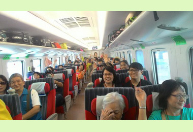 加工區廠商員工參加普悠瑪快意行活動(圖)