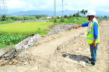 聯絡道工程影響灌溉農民反彈(圖)