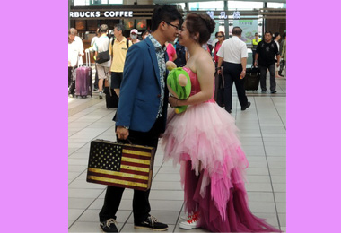 搭高鐵愛情長跑 修成正果拍婚紗(圖)