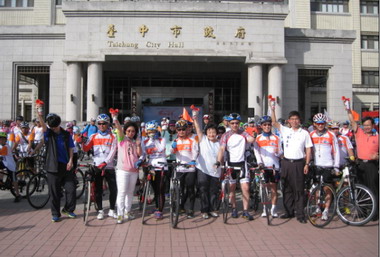 中市舉辦樂活單車活動(圖)
