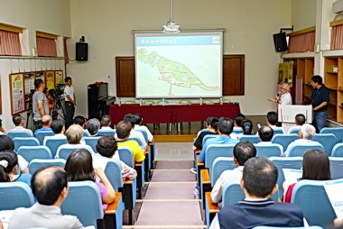 九九峰設休儸紀縣府開說明會(圖)