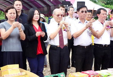 南投縣立綜合運動場正式動土(圖)