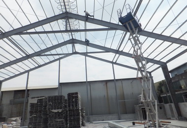 勞檢處稽查鋼構安全設施停工及罰鍰達57件(圖)