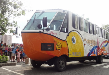 即日起水陸觀光車取消周一公休嶄新登場(圖)