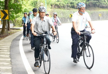 自行車路網日月潭段完工(圖)
