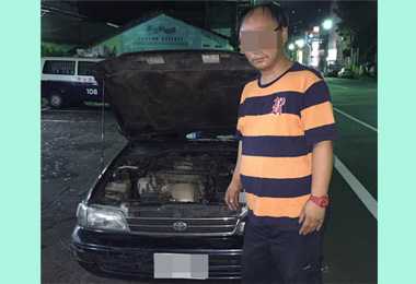 斗六警加強夜間巡邏逮獲汽車竊賊(圖)