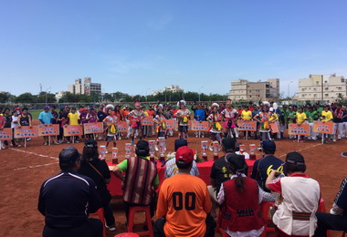 市長盃原住民慢速壘球賽開打(圖)