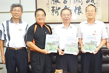 省府向台電表達救災敬意(圖)