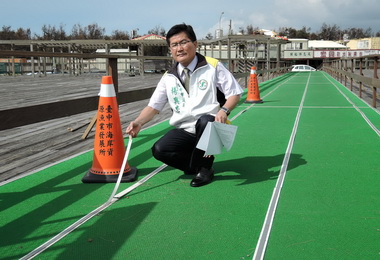 楊典忠批：梧棲觀光碼頭修成登船步道(圖)
