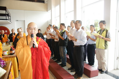 中油煉製事業部暨高雄煉油廠中元普渡求平安(圖)