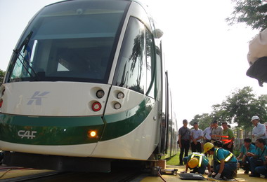 高雄輕軌C1-C4路段近期通車試營運(圖)